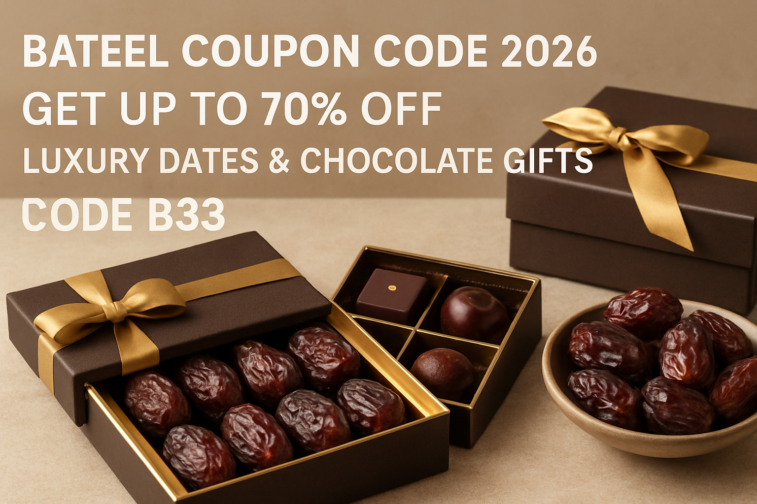 Bateel UAE Promo Code 2026 – Get 40% Off Arabic Sweets & Gourmet Treats 1 Bateel UAE Promo Code 2026 – Get 40% Off Arabic Sweets & Gourmet Treats