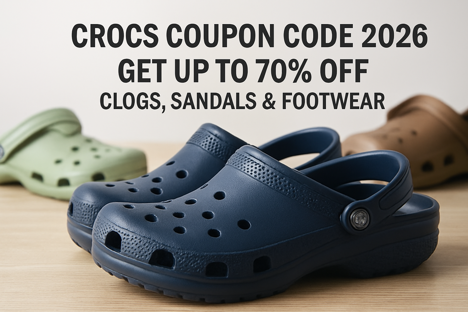 Crocs Promo Code UAE 2026 – Save Up to 40% on Clogs, Sandals & Jibbitz