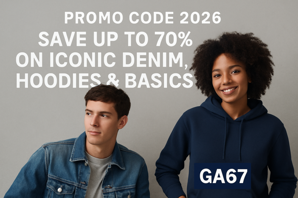 Gap Classic Hoodies & Logo Shop Deals – Save Up to 40% on Signature Pullovers 2 Gap Promo Code 2026: Save Up to 70% on Iconic Denim, Hoodies & Basics Promo Code GA67