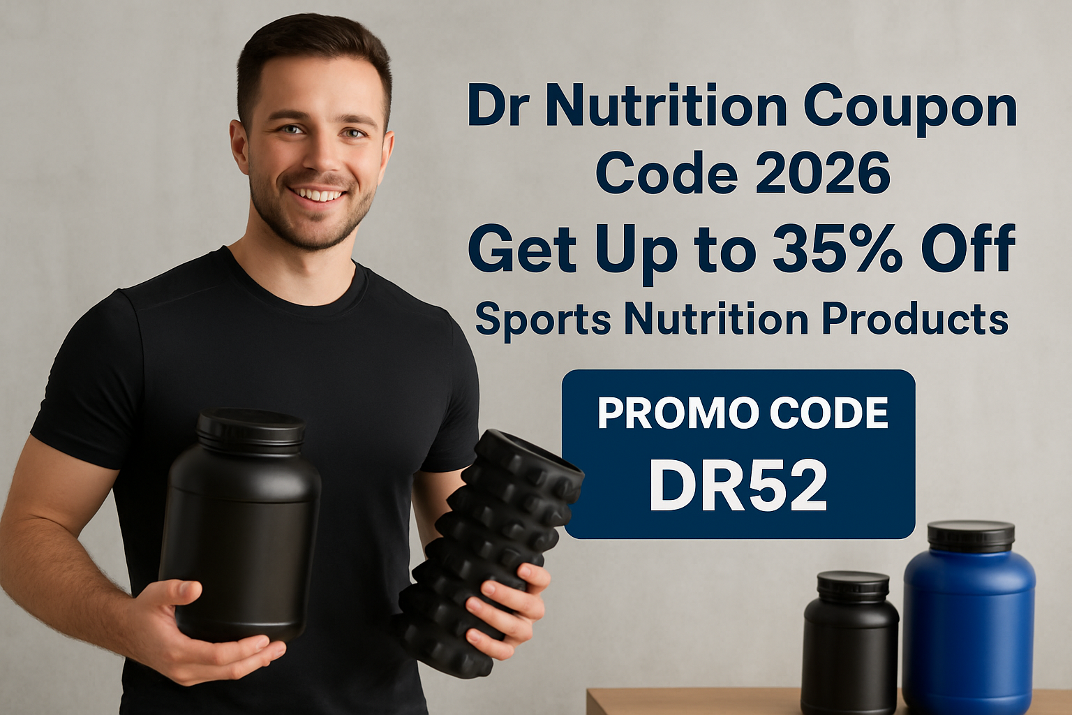 Dr Nutrition UAE Deals 2026 – Up to 35% Off Protein Powders & Healthy Snacks
